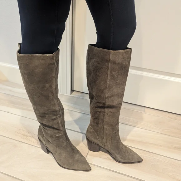 NWT Cole Haan Boho Willa Sused Knee High Boots - Picture 2 of 6